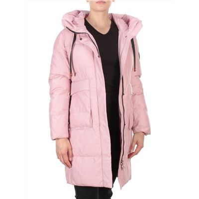 8966 PINK  Пальто зимнее женское CLOUD LAG CAT (200 гр. холлофайбер)
