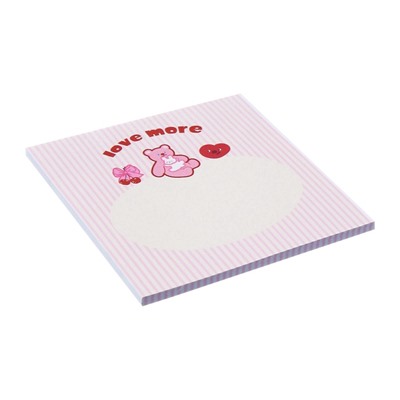 Блок с липким краем «Мишки», 74×74 мм, 90 листов, МИКС