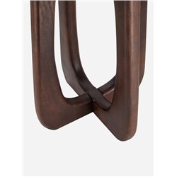 Столик журнальный «Милки», 40.5×40.5×54.5 см, дерево, мрамор