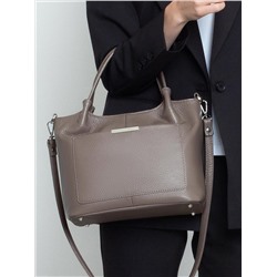 Женская кожаная сумка Richet 3194LN 612 Тауп