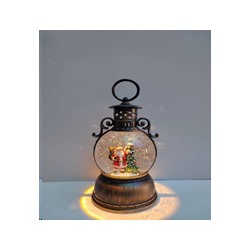 Светильник настольный новогодний 11х11х24 см / NG206-56 /уп 12/ музыкальный