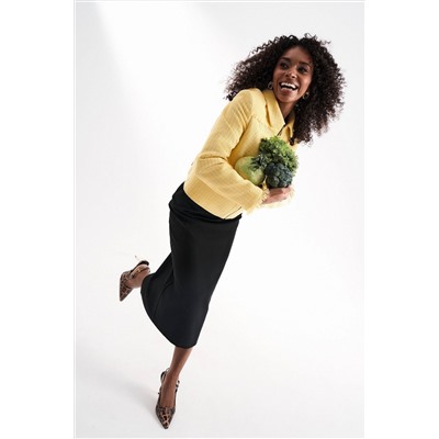 Lissana 5002 желтый_черный, Юбка,  Жакет