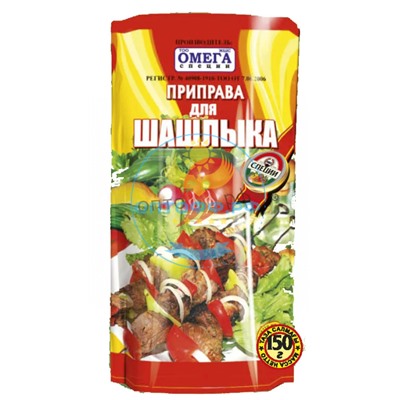 Приправа 150гр дойпак. Для Шашлыка (кор*40)