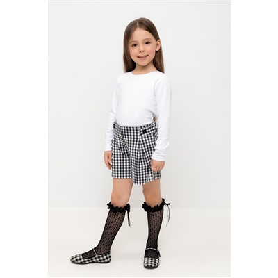 Шорты серая клетка на белом к519 Crockid