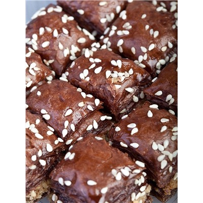 Баклава шоколад с фундуком, 1 кг