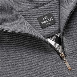 Свитшот с имитацией многослойности, Путешествие начинается (мокрый асфальт)