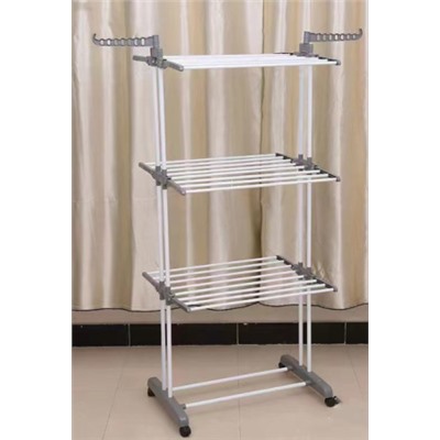 Сушилка для белья напольная 76x50x172 см / L68gray /уп 6/ 3,1 кг