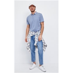 Джинсы муж. F2108-2 blue