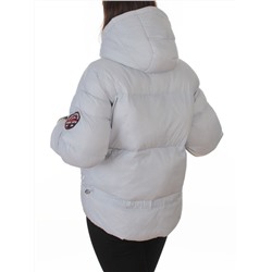 PE23-1 GRAY/LT. BLUE Куртка зимняя женская (150 гр. холлофайбер)