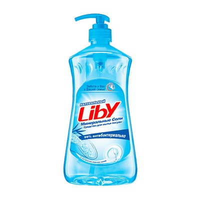 Жидкость для посуды Минеральная соль Liby