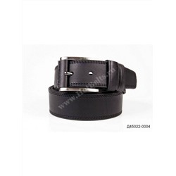 Ремень мужской Д45 Оскар обт. кожа черный Д45022-0004