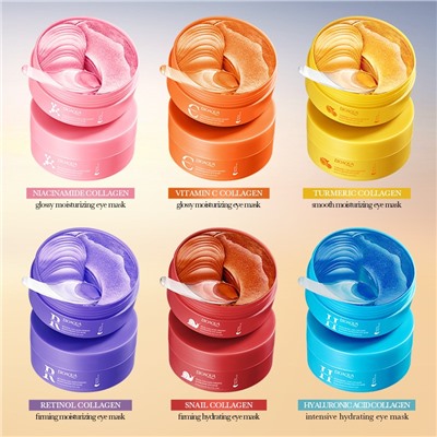 Гидрогелевые патчи с Гиалуроновой кислотой и Коллагеном Biaoqua, 60 шт.