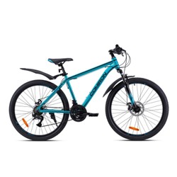 Велосипед 26" рама 17" 21sp COMIRON UNIVERSE синий чёрный