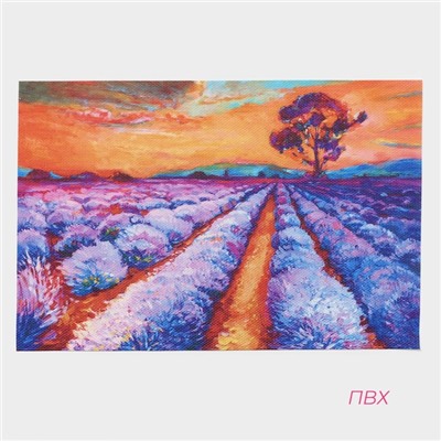 Салфетки сервировочные на стол Доляна «Пейзаж», 4 шт., 45×30 см