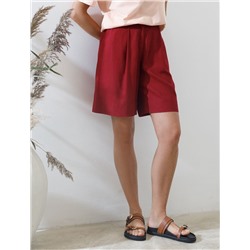 Шорты изо льна с вискозой