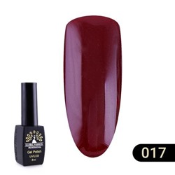 Гель лак Global Fashion BLACK ELITE 017, 8 мл