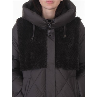 M-8800 DK. GRAY Куртка зимняя стеганная женская (150 гр. холлофайбер)