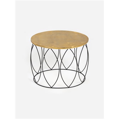 Столик журнальный круглый «Лепестки», 53×46×63.5 см, алюминий, железо