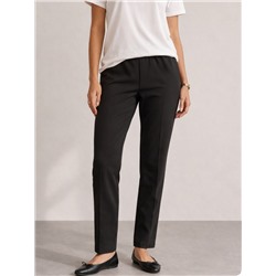 Женские брюки весна-осень Классика резинка анжелика черные