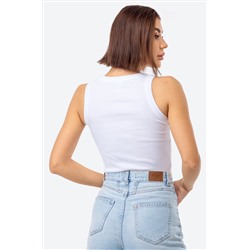 Женская майка-топ в рубчик Happyfox