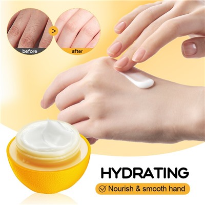 (ЗАМЯТА КОРОБКА) Крем для рук с экстрактом лимона Sadoer Lemon Hand Cream, 35 гр.