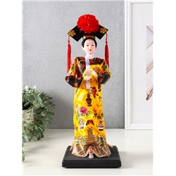 Кукла коллекционная «Китаянка в национальном платье», 32×12.5×12.5 см