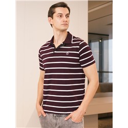 Футболка-Поло из премиального хлопка с эластаном