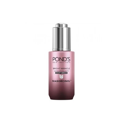Сыворотка для лица  Pond's Bright Miracle Ultimate Clarity Night Serum Niasorcinol 30 G.