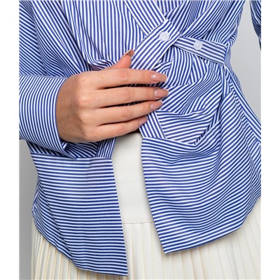 Блуза #КТ2698, синий