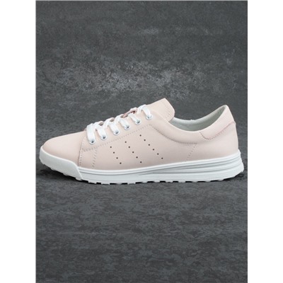 05-DF52-2 PINK POWDER Кроссовки женские (натуральная кожа)