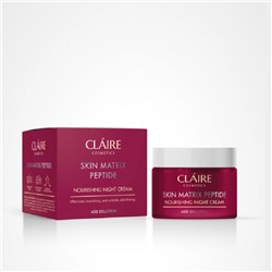 Claire cosmetics SKIN MATRIX PEPTIDE Крем для лица ночной питательный Пептидный комплекс 50мл