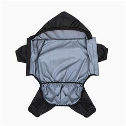 Комбинезон для животных, без подклада, размер 2XL, чёрный