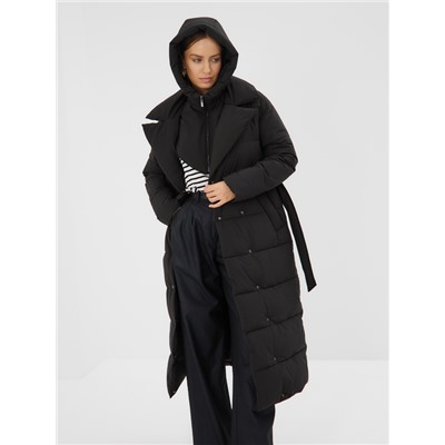 Пуховик женский черный