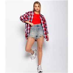 Джинсовые шорты #КТ6322, голубой