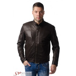 Куртка кожаная KREZZ M157 brown