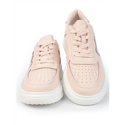 05-P11-2 LT. PINK Кроссовки женские (натуральная кожа)
