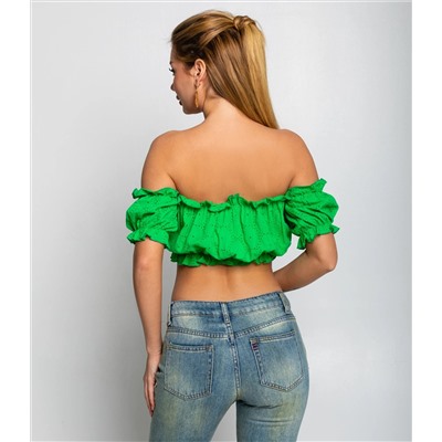 Топ #ОБШ1409, зелёный