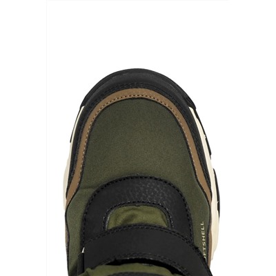 Ботинки зима Indigo Kids 74-0705 A2 черн/хаки