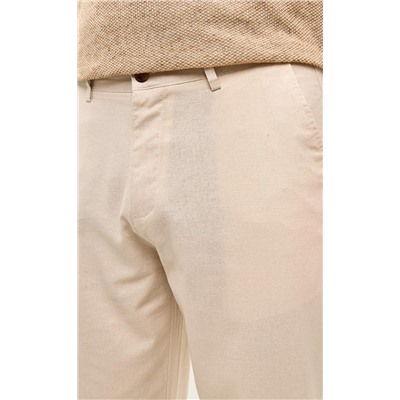 Брюки лен P511-0852 l.beige