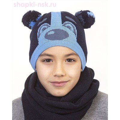 F 152 Шапка для мальчика (54-56)