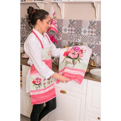 Полотенце «Этель. Самая любимая», 40×67 см, 100% хлопок, репс 190 г/м²