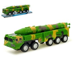 УЦЕНКА Грузовик инерционный «Тополь» с ракетой, МИКС