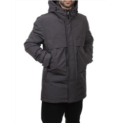 8896 DK. GRAY Куртка мужская зимняя облегченная (130 гр. холлофайбер)