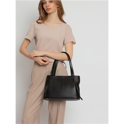 Женская кожаная сумка Richet 3000LN 331 Черный