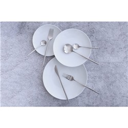 Столовые приборы Magistro «Блинк», 4 предмета, нержавеющая сталь, серебристые