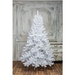 Искусственная ёлка белая «ЕлкиТорг. Жемчужная», 150 см, d нижнего яруса 105 см, 420 ПВХ веток на крючках