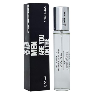 Тестер Carolina Herrera 212 Vip Men 33ml