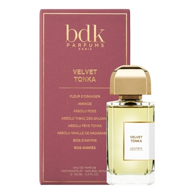 PARFUMS BDK PARIS VELVET TONKA edp 100ml