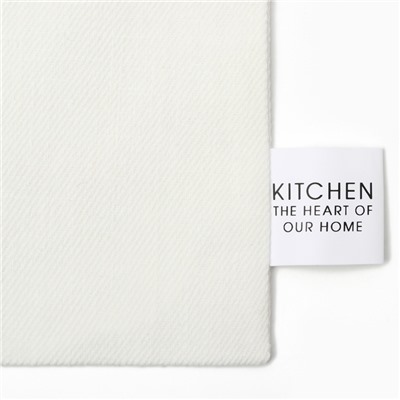 Мешочек текстильный «Этель» Home collection, 27×34 см, 100% лён, белый