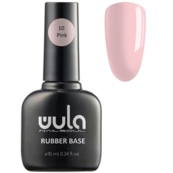 Wula Каучуковая камуфлирующая база тон 10 "розовый" 10 мл
